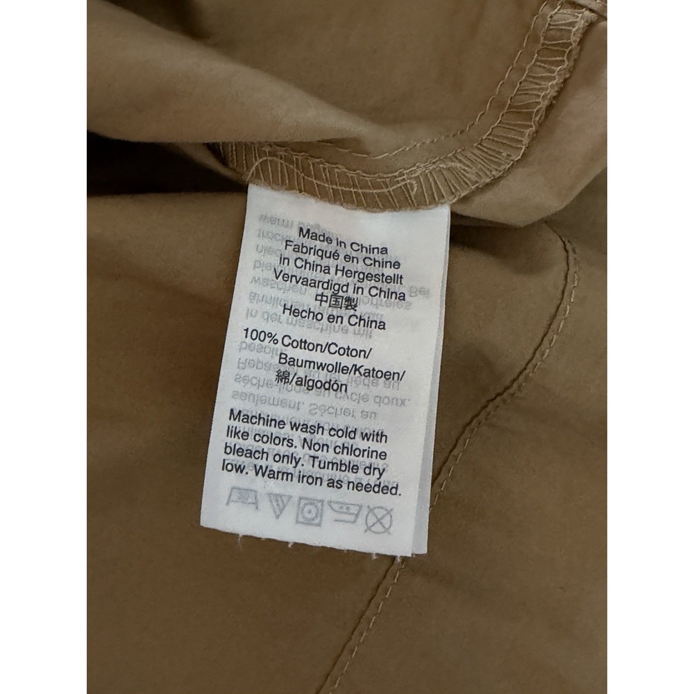 J Crew Draped Twill Shirt Dress Structure Collar Define Waist Britcore 4 capsule - Picture 6 of 8